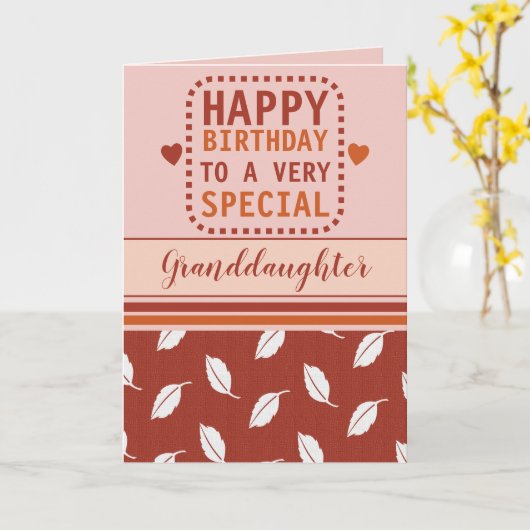 Gelukkige verjaardagskinderblad sinaasappel kaart (Gele Bloem)