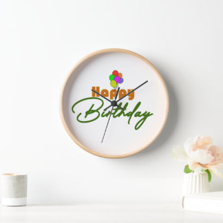 Gelukkige Verjaardagsklok