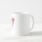 Gelukkige verjaardagskoffie mok (Voorkant rechts)