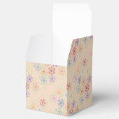 Gelukkige Verjaardagspapier Gebloemd Feestgunst Bedankdoosjes (Geopend)