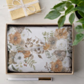 Gelukkige Verjaardagspastel Floral Botanische Rege Tissuepapier (Geschenk)