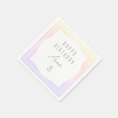 Gelukkige Verjaardagsservetten HAMbyWG Servet (Hoek)