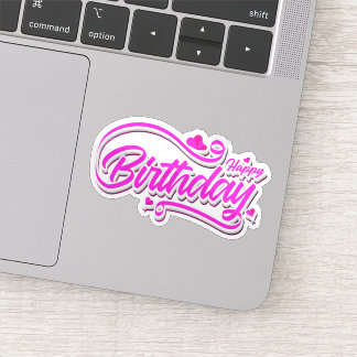 Gelukkige verjaardagssticker sticker