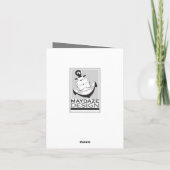 gelukkige verjaardagsstrepen kaart (Achterkant)