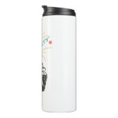 Gelukkige verjaardagstaart thermosbeker (Geroteerd rechts)