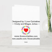 Gelukkige Verlate Leap Dag Verjaardag! Kaart (Achterkant)