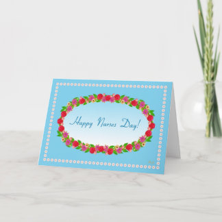 Gelukkige Verpleegkundigen Dag! Kaart
