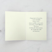 Gelukkige Verpleegkundigen Dag. Schattigee teddybe Kaart (Binnen)