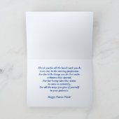 Gelukkige verpleegkundigen week. narcissen en stet bedankkaart (Binnen)