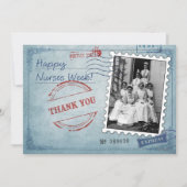 Gelukkige verpleegkundigen week. ontwerp Aangepas Kaart (Voorkant)