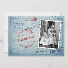 Gelukkige verpleegkundigen week.  ontwerp Aangepas Kaart