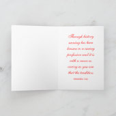 Gelukkige Verpleegster Dag met verpleegster in pet Bedankkaart (Binnen)