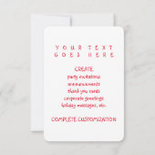 gelukkige verpleegstersdag kaart (Achterkant)