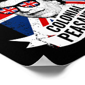 Gelukkige Verraad Dag Grappig Koningin Elizabeth 4 Poster (Hoek)