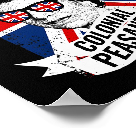 Gelukkige Verraad Dag Grappig Koningin Elizabeth 4 Poster (Hoek)