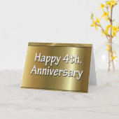 Gelukkige vierde. De Zijde van het Jubileum van Kaart (Gele Bloem)