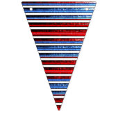 Gelukkige Vierde Juli Onafhankelijkheidsdag Banner (Tweede vlag)