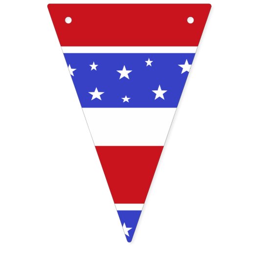 Gelukkige Vierde Juli Onafhankelijkheidsdag Banner (Eerste vlag)