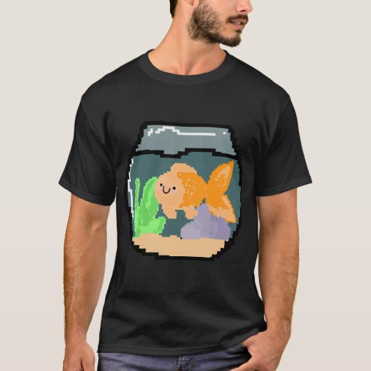 Gelukkige Vis Kom T-shirt (Voorkant)