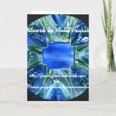 Gelukkige Vissen, Verjaardag Kaart (Achterkant)