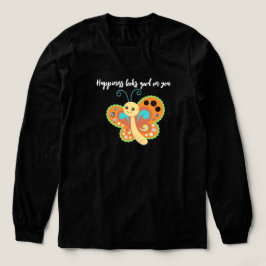 Gelukkige vlinder Tri-Blend shirt
