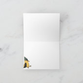 Gelukkige Vogel Dag Cartoon Vogels Thema Verjaarda Bedankkaart (Binnen)