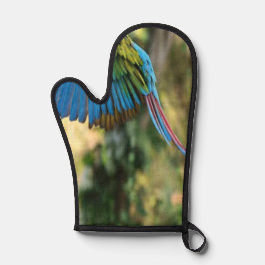 gelukkige vogel ovenwant (Voorkant)