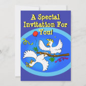 Gelukkige vogels 6 jaar oud verjaardagsfeestje uit kaart (Achterkant)