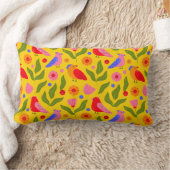 Gelukkige vogels komen vrolijk bij elkaar kussen (Deken)