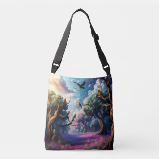 Gelukkige Vogels Niet Boze Vogels Crossbody Tas