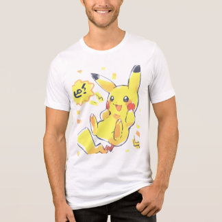 Gelukkige vonk Pikachu (pokemon) Tri-Blend Shirt