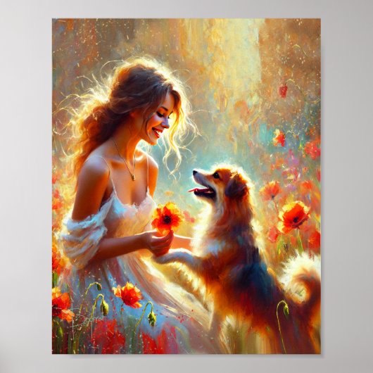 Gelukkige vriend poster (Voorkant)