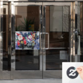 Gelukkige Vrienden Grappige Kerst Raam Plakken Raamsticker (Kantoordeur)