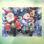 Gelukkige Vrienden Grappige Kerst Raam Plakken Raamsticker (Vel 3)