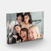 Gelukkige Vriendschapsdag BESTIES FOREVER Fotoblokken (Links)