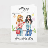Gelukkige Vriendschapsdag | Een vriend vieren Kaart (Voorkant)