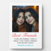 Gelukkige Vriendschapsdag Foto Fotoplaat (voorkant)