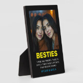 Gelukkige Vriendschapsdag Foto Fotoplaat (Zijkant)