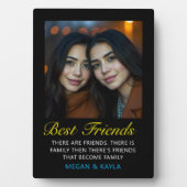 Gelukkige Vriendschapsdag Foto Fotoplaat (voorkant)