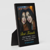 Gelukkige Vriendschapsdag Foto Fotoplaat (Zijkant)