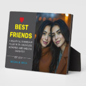 Gelukkige Vriendschapsdag Foto Fotoplaat (Zijkant)
