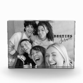 Gelukkige Vriendschapsdag MONOCHROME BESTIES VOOR  Fotoblokken