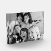 Gelukkige Vriendschapsdag MONOCHROME BESTIES VOOR  Fotoblokken (Links)
