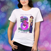 Gelukkige Vrouwendag | 8 maart licht Tri-Blend Shirt