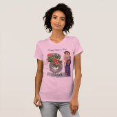 Gelukkige Vrouwendag | 8 maart Roze T-shirt (Voorkant volledig)