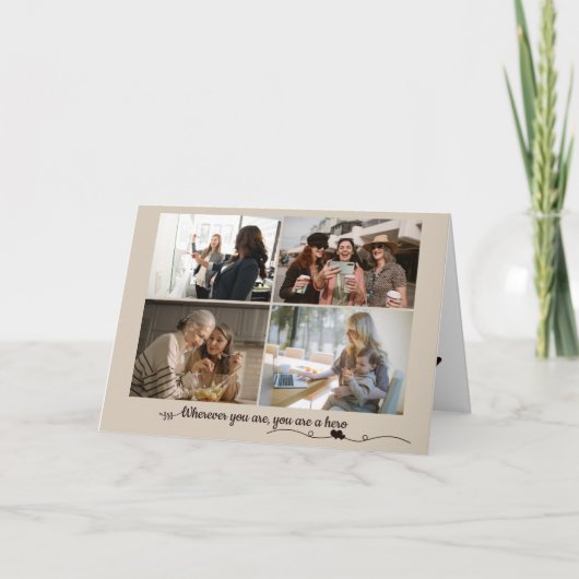 Gelukkige Vrouwendag Foto's Vakantiekaart Feestdagen Kaart (Voorkant)