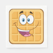 Gelukkige Wafel Servet (Voorkant)