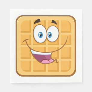 Gelukkige Wafel Servet