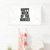 gelukkige week van de verpleegkundigen spandoek (Insitu)