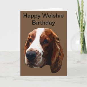Gelukkige Welshie verjaardag Kaart